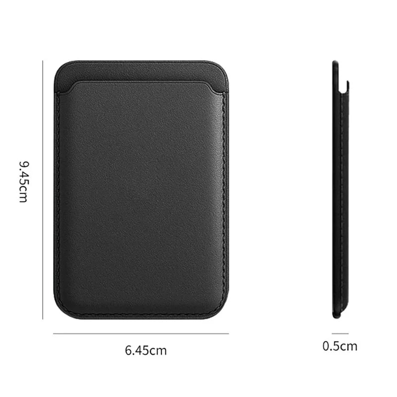 Leather Mag safe Wallet Card Holder Case For iPhone 15 14 12 13 16 Pro Max Plus