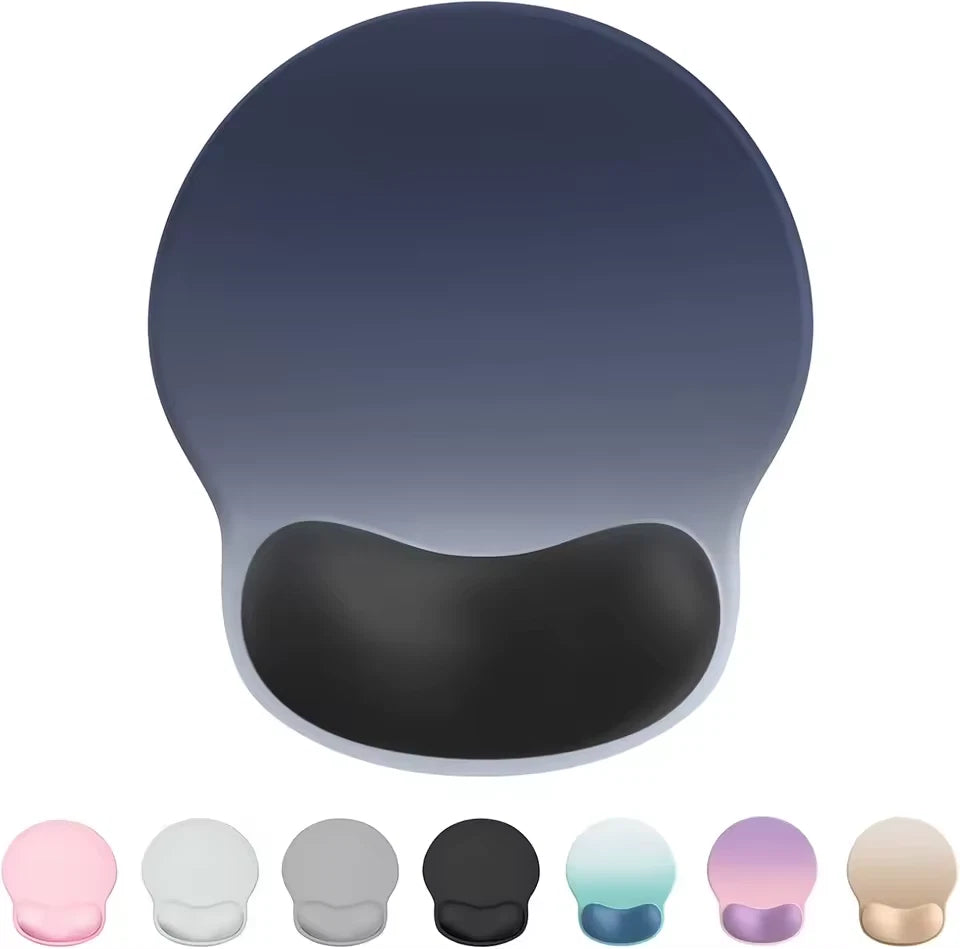 PC Mouse pad Ergonomic Comfortable Mat With Wrist Rest Support Non Slip