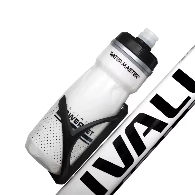 Riderace Bicycle Water Bottle Holder - Black, Sleek, for All Types of Bikes