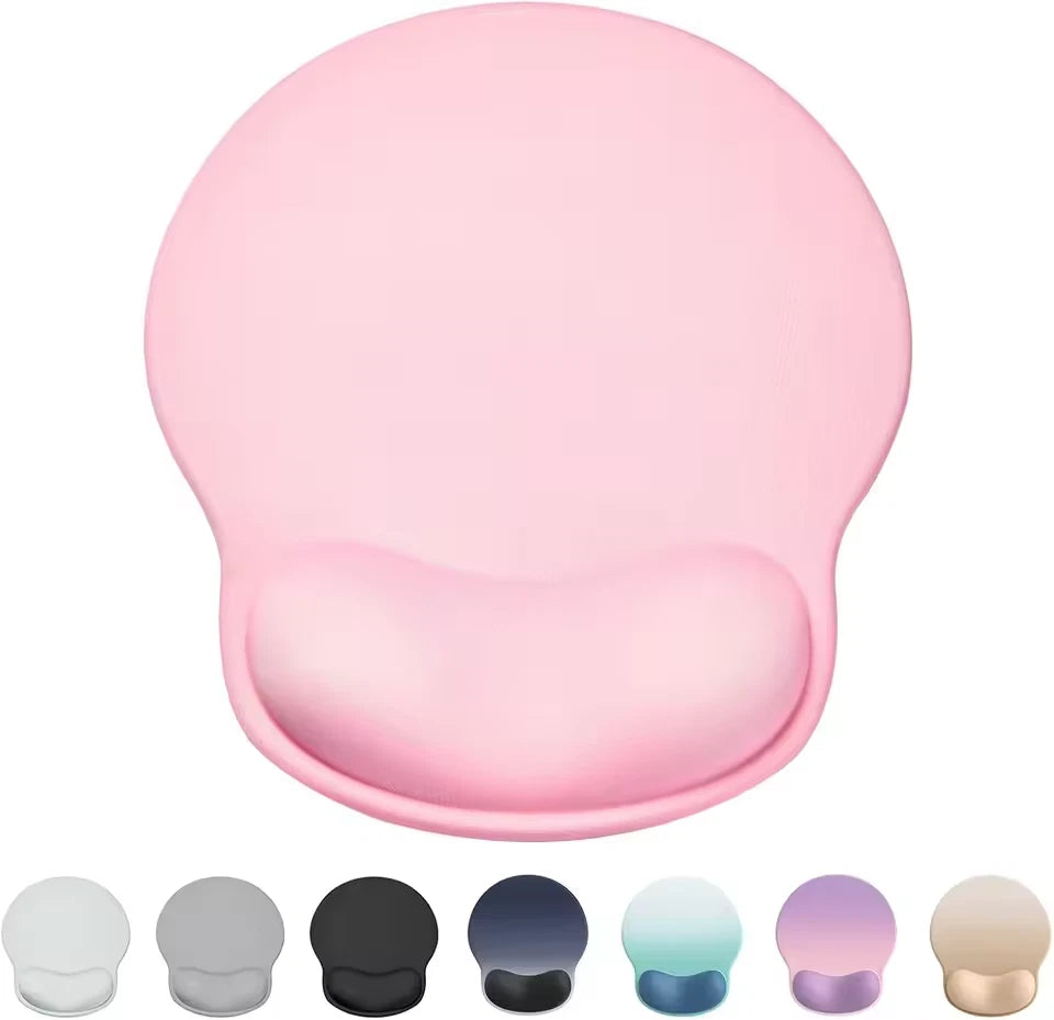 PC Mouse pad Ergonomic Comfortable Mat With Wrist Rest Support Non Slip
