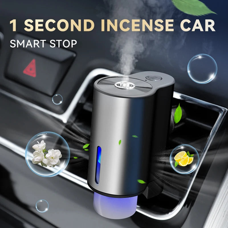 Electric Humidifier Car Air freshener, Three Adjustable Modes, Automatic Operation