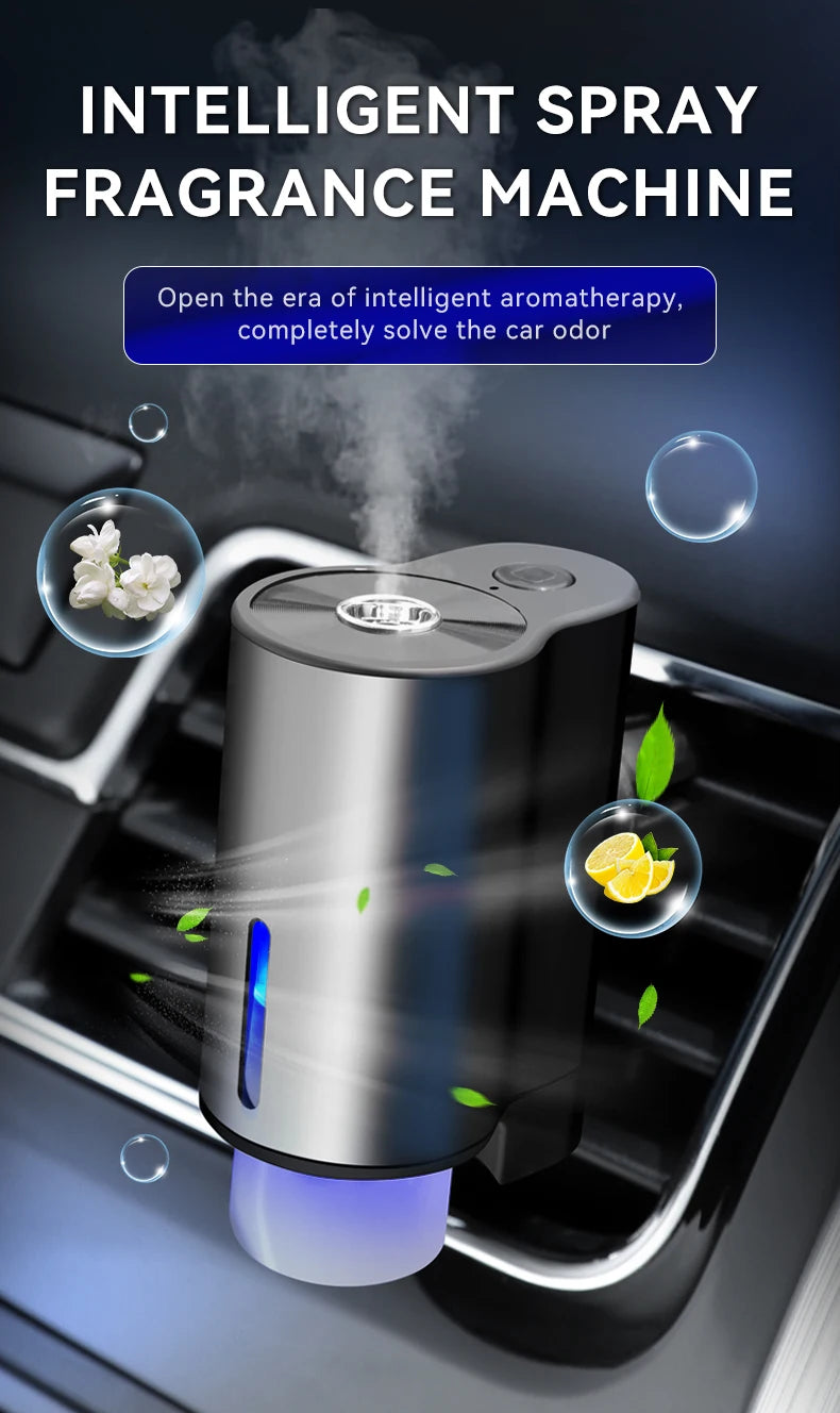 Electric Humidifier Car Air freshener, Three Adjustable Modes, Automatic Operation