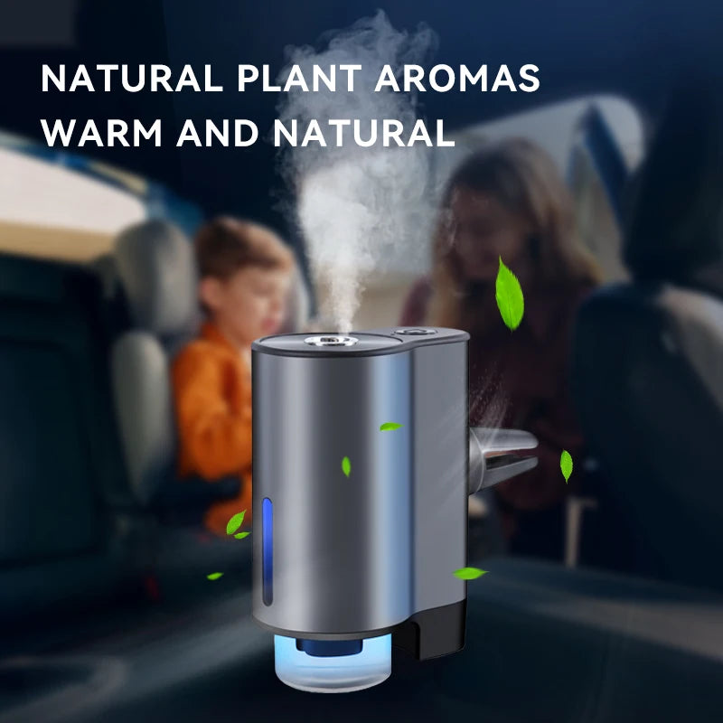 Electric Humidifier Car Air freshener, Three Adjustable Modes, Automatic Operation