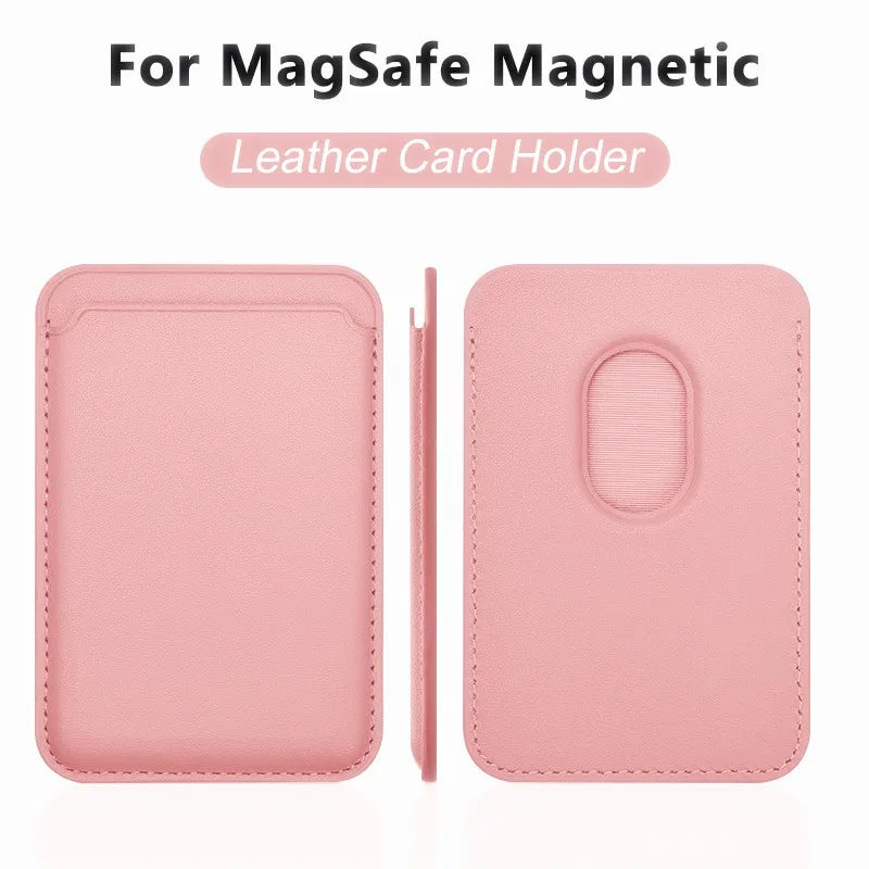 Luxury For Magsafe Magnetic Leather Wallet Case For iPhone 13 12 16 14 Pro Max 15Pro S24 Card Holder