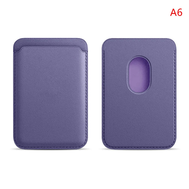 Luxury For Magsafe Magnetic Leather Wallet Case For iPhone 13 12 16 14 Pro Max 15Pro S24 Card Holder
