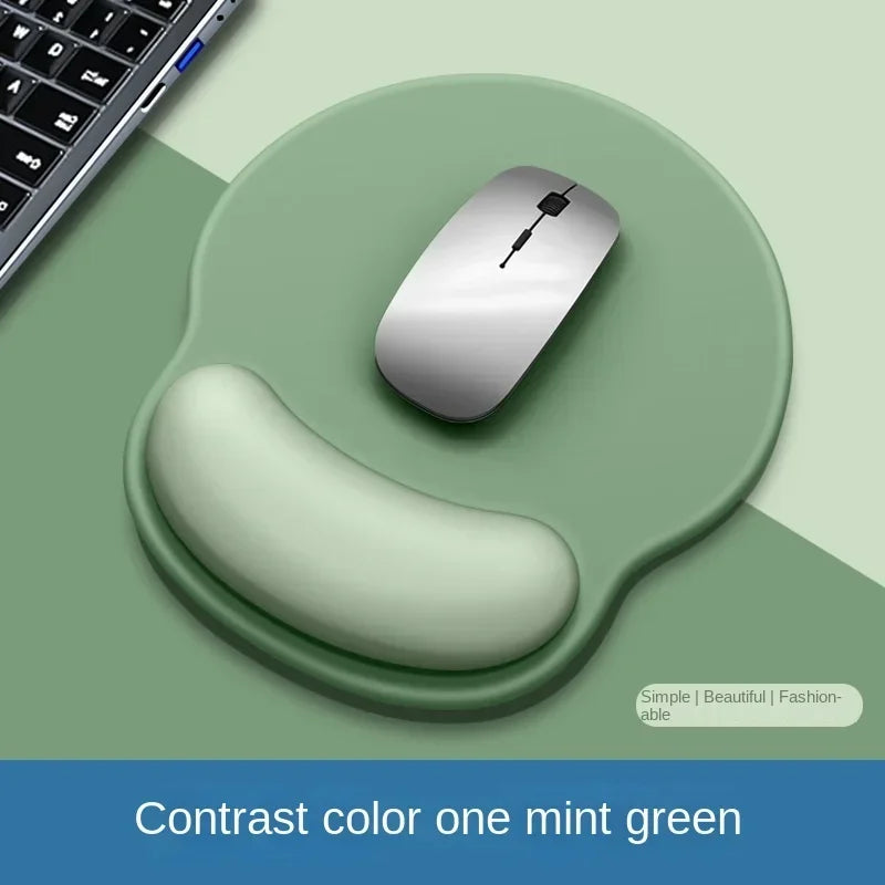 Gradient Mouse Pad Comfortable Wrist Support Soft Silicone Mouse Pad