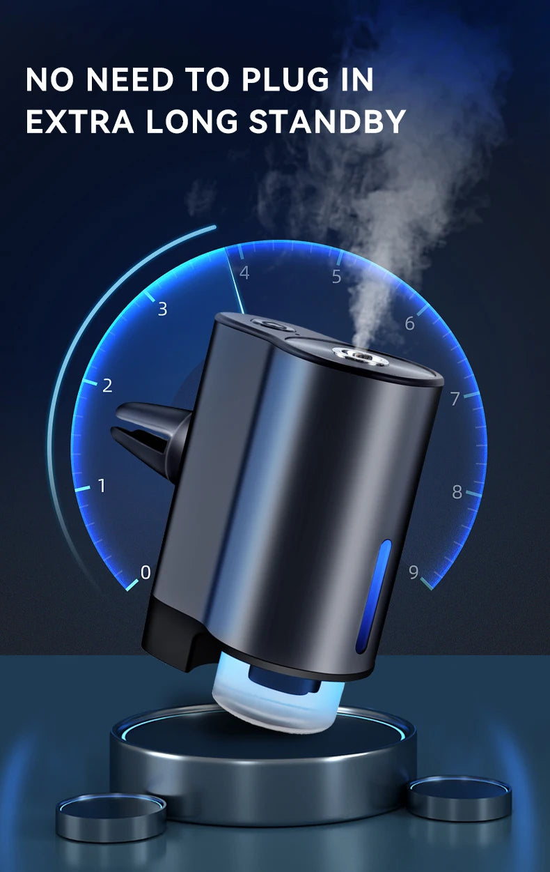 Electric Humidifier Car Air freshener, Three Adjustable Modes, Automatic Operation