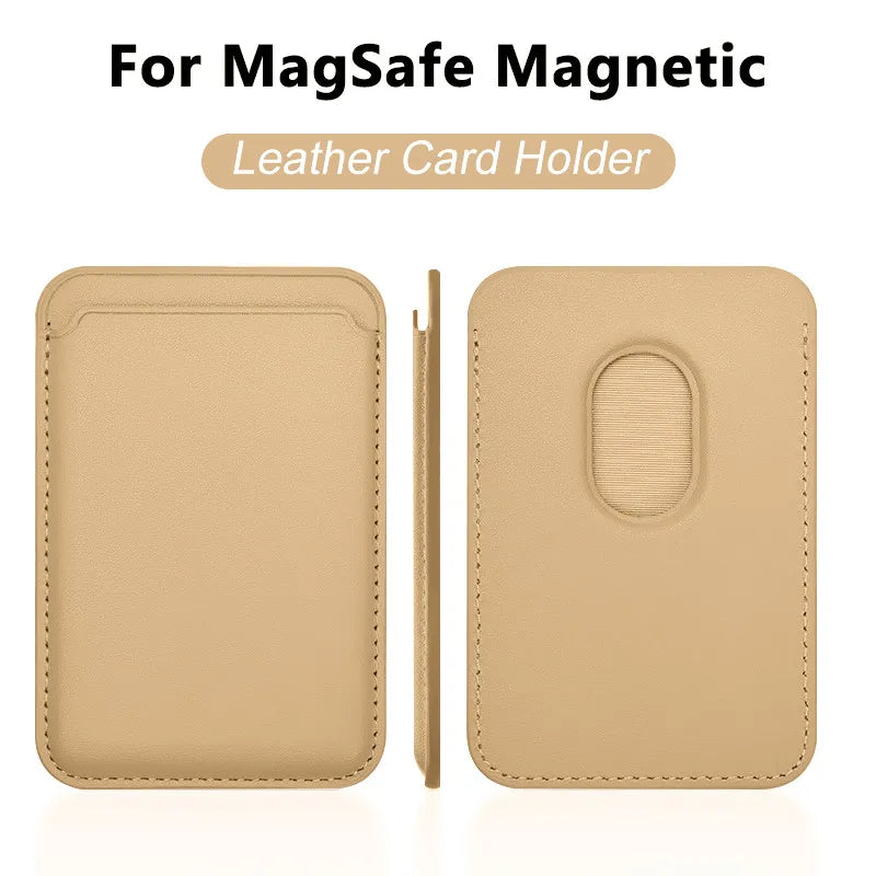 Luxury For Magsafe Magnetic Leather Wallet Case For iPhone 13 12 16 14 Pro Max 15Pro S24 Card Holder