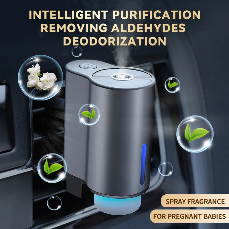 Electric Humidifier Car Air freshener, Three Adjustable Modes, Automatic Operation