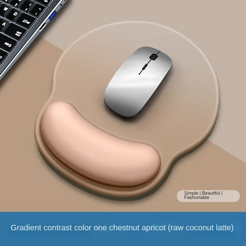 Gradient Mouse Pad Comfortable Wrist Support Soft Silicone Mouse Pad