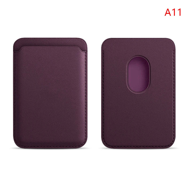 Luxury For Magsafe Magnetic Leather Wallet Case For iPhone 13 12 16 14 Pro Max 15Pro S24 Card Holder