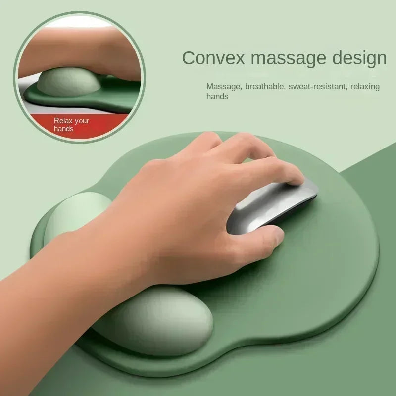 Gradient Mouse Pad Comfortable Wrist Support Soft Silicone Mouse Pad
